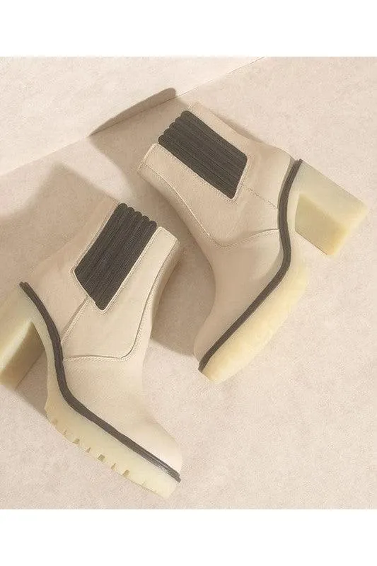 Anastasia- Paneled Boots