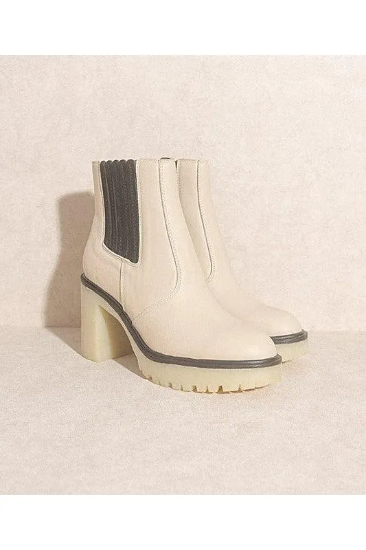 Anastasia- Paneled Boots