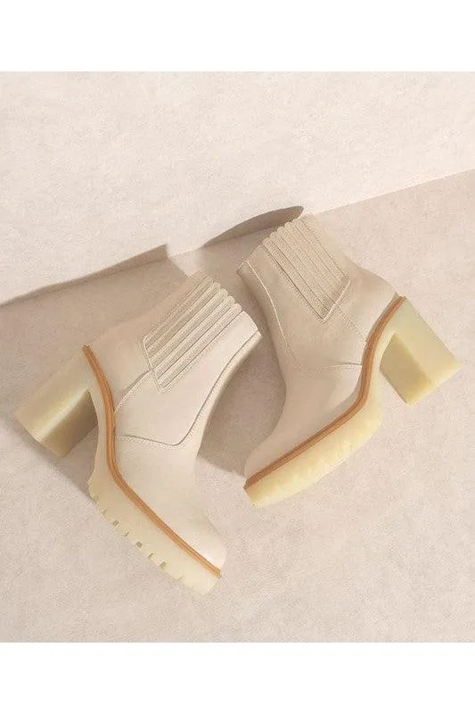 Anastasia- Paneled Boots