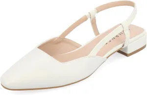 Journee Collection Womens Paislee Pointed Toe Slingback Slingback Sandals