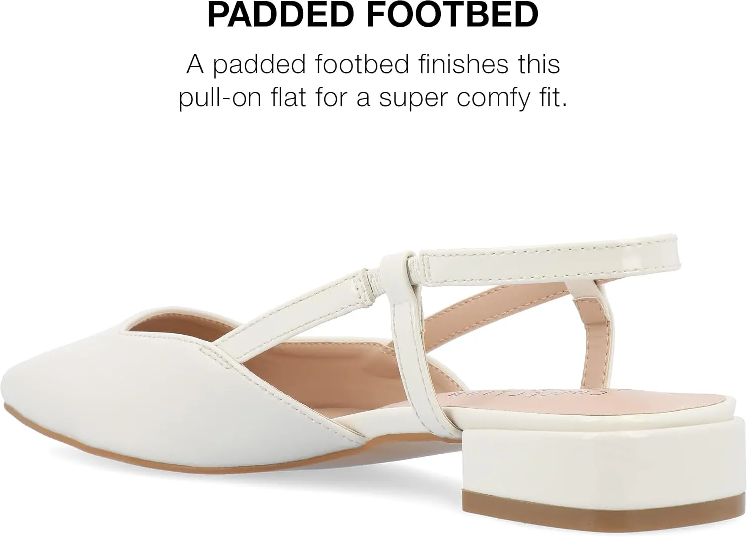 Journee Collection Womens Paislee Pointed Toe Slingback Slingback Sandals
